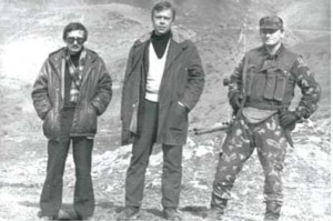 В.В. Шахов с товарищами в Нагорном Карабахе