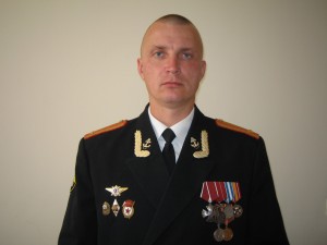Подполковник А.М. Лебедев