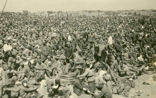 Советские пленные. Крым, 1942