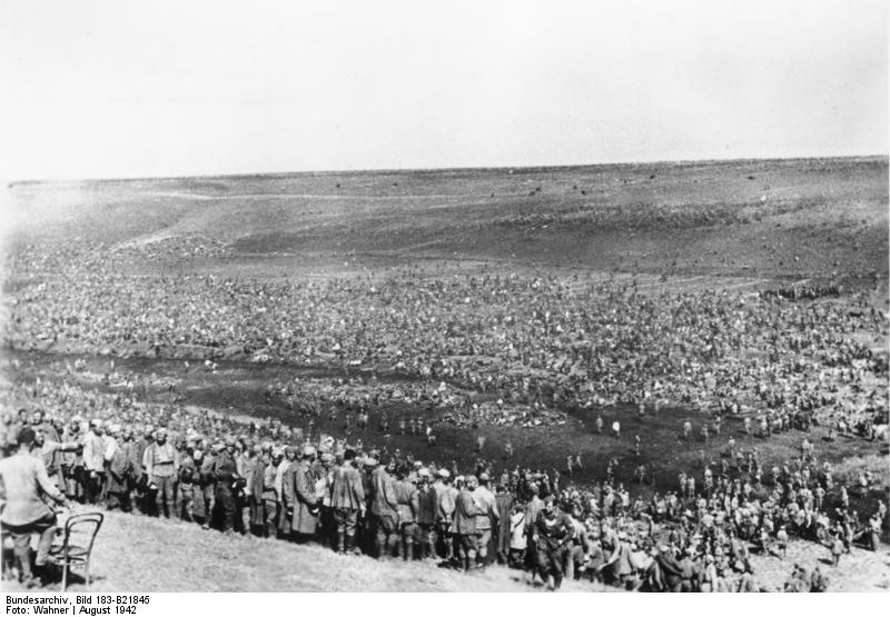 Советские пленные. Крым, 1942